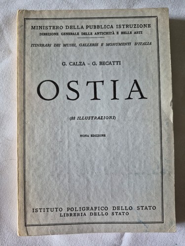 Ostia archeology guide calza - archeology, g